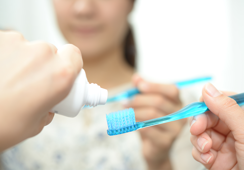 歯みがき剤の量