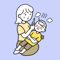 発熱こども